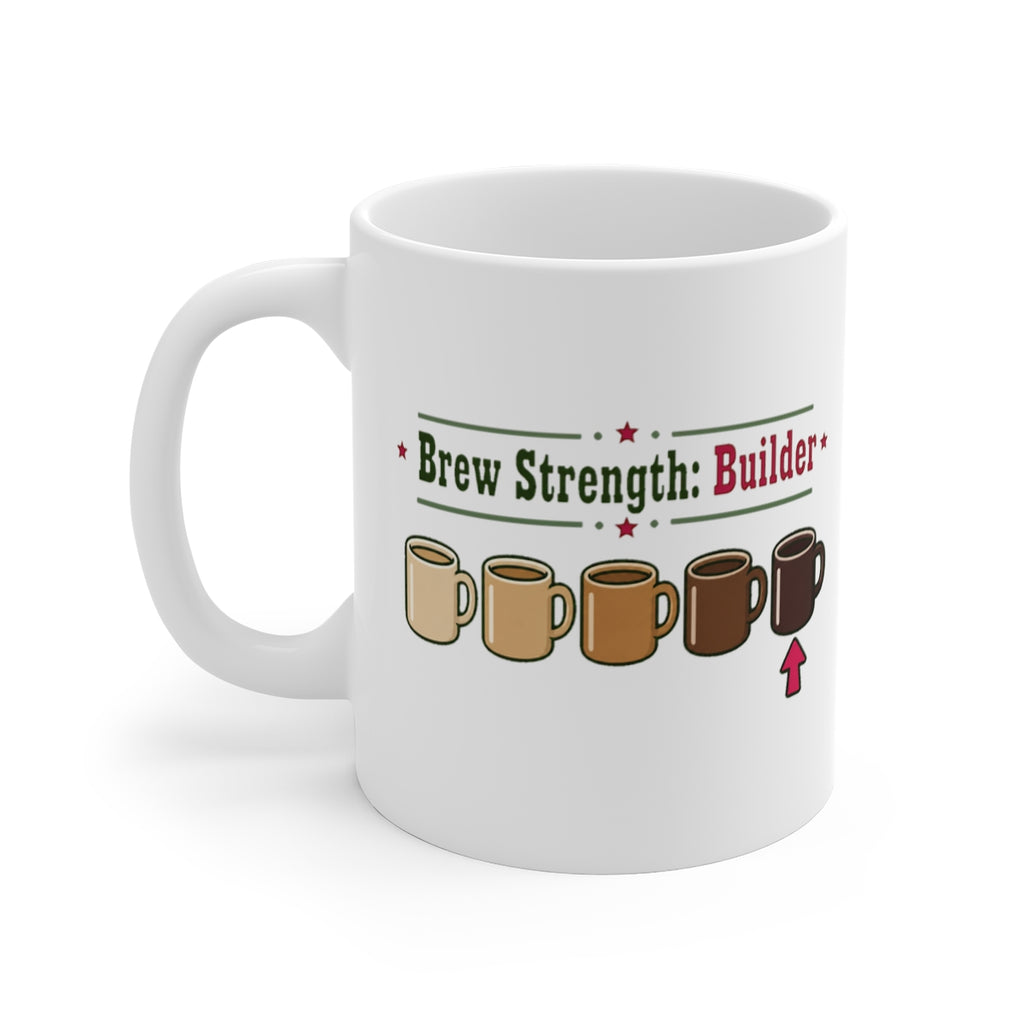 left view of the mug