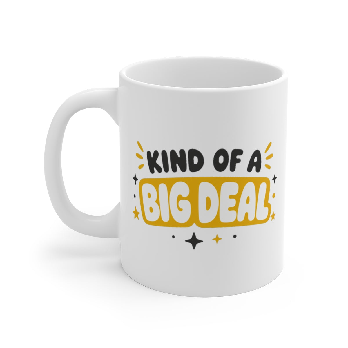 left view of the mug