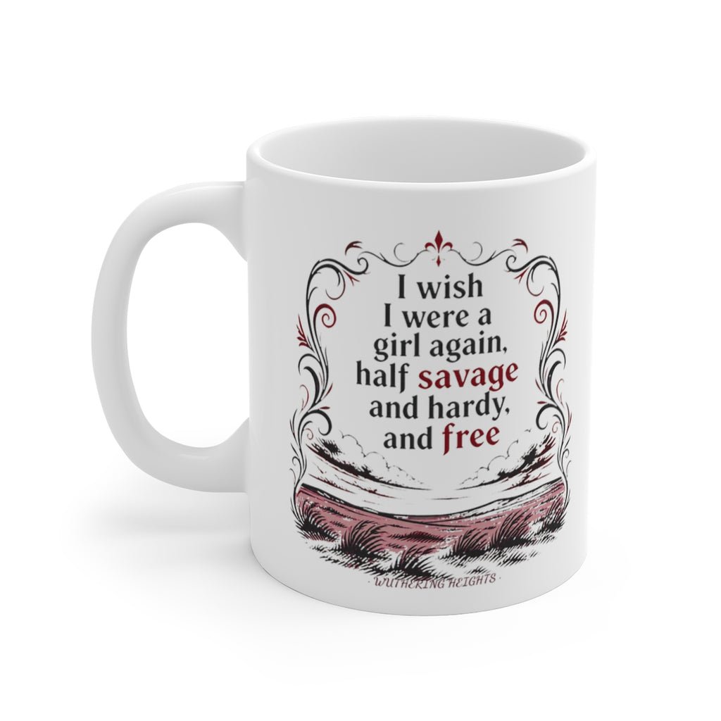 left view of the mug