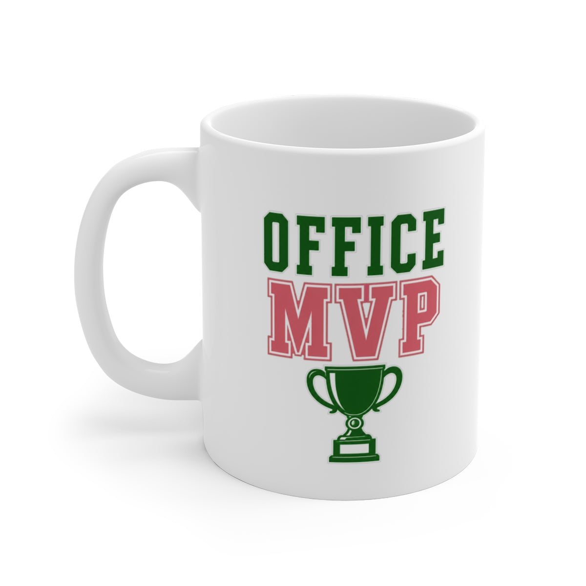 left view of the mug