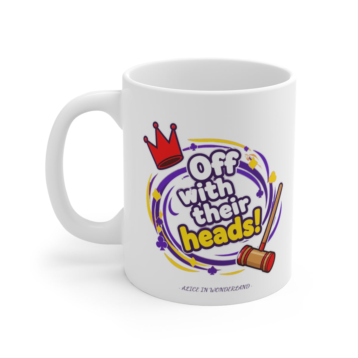 left view of the mug