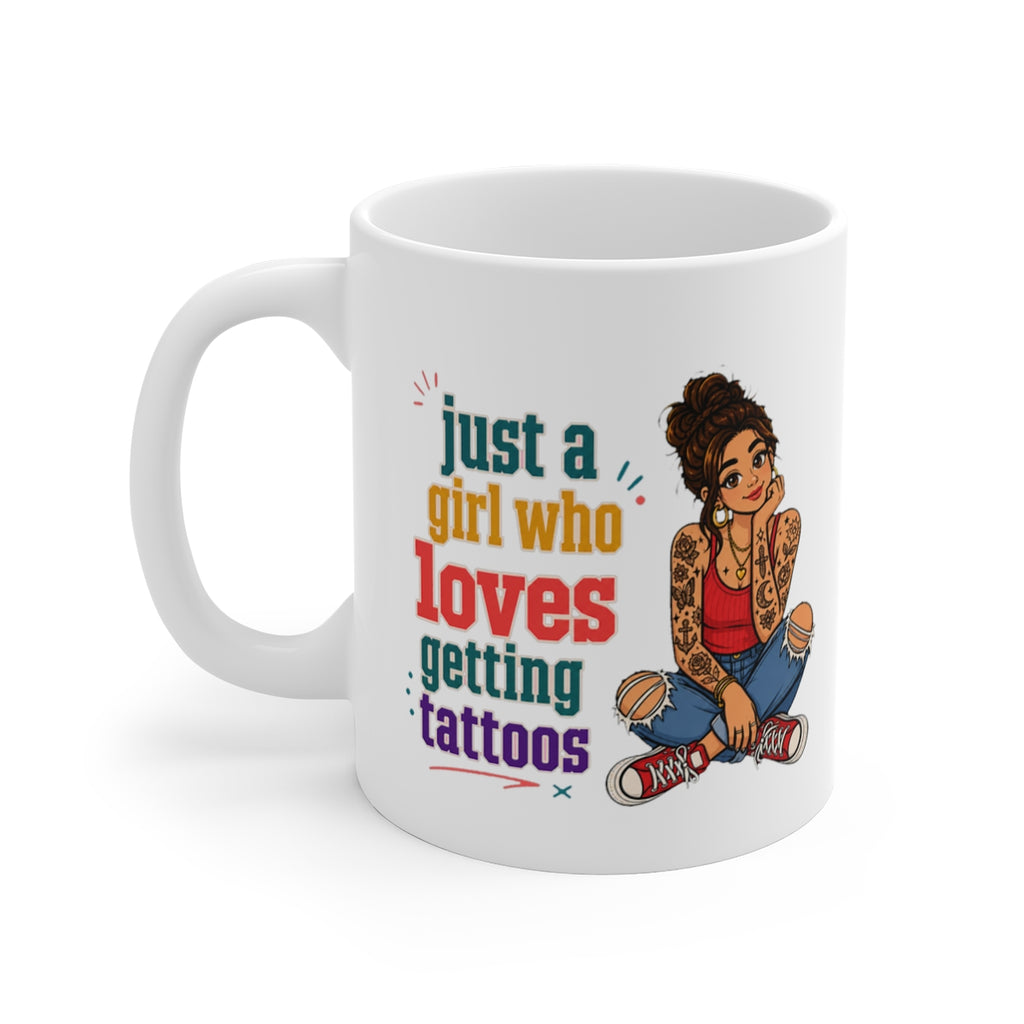 left view of the mug