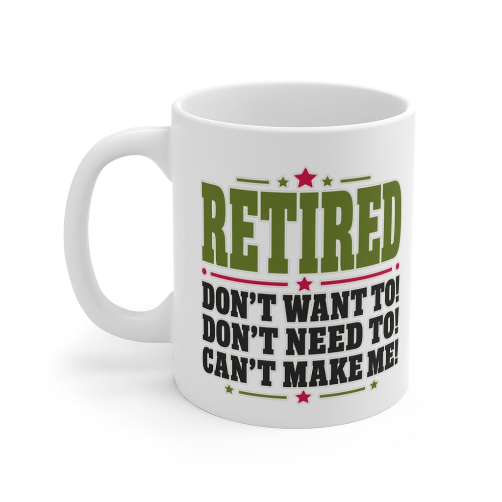 left view of the mug