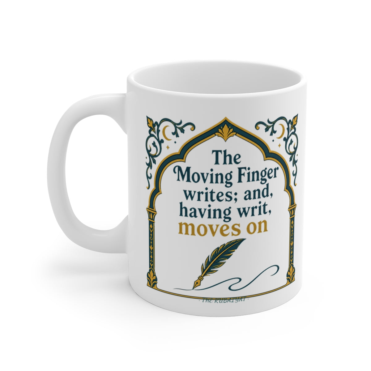 left view of the mug