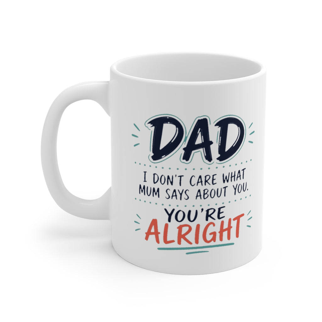 left view of the mug