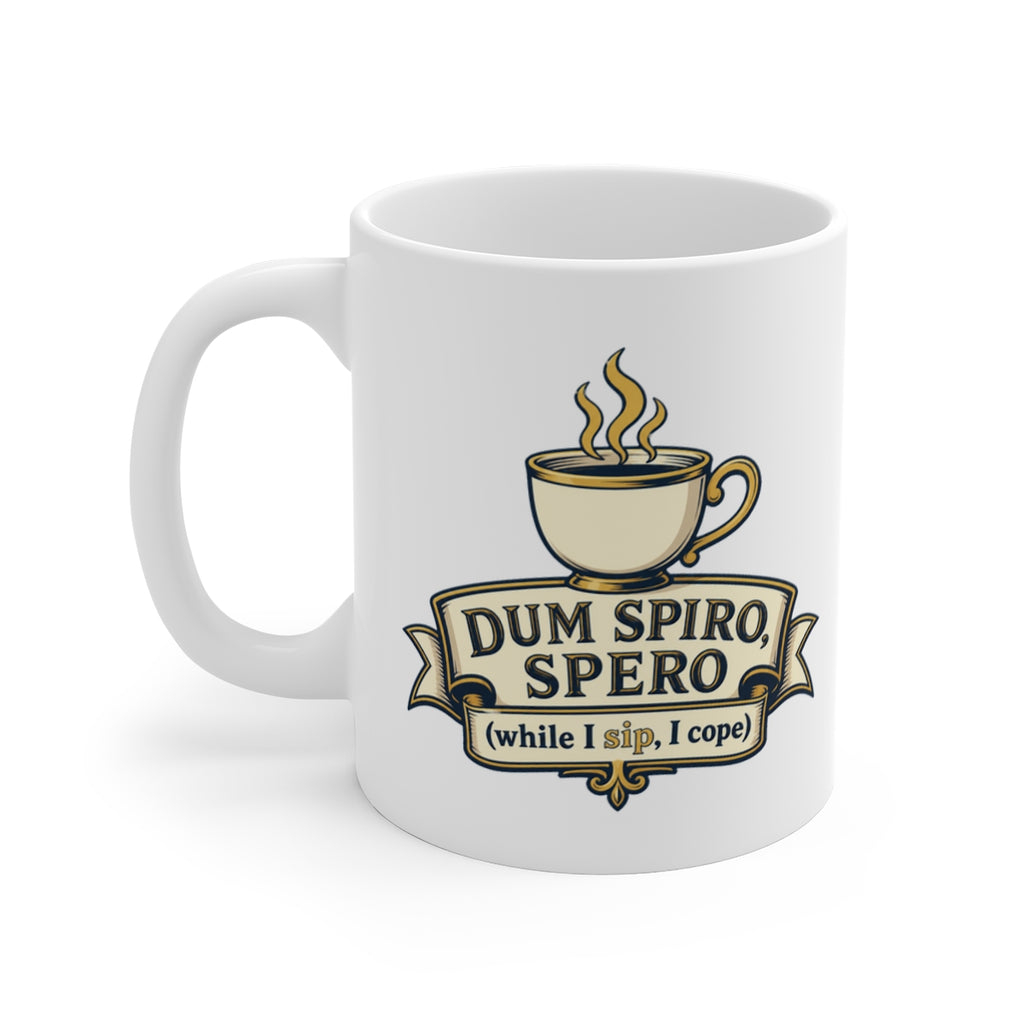left view of the mug