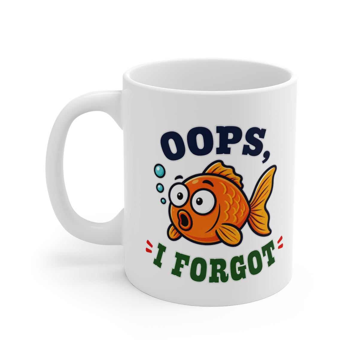 left view of the mug