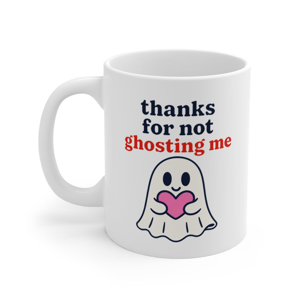 left view of the mug