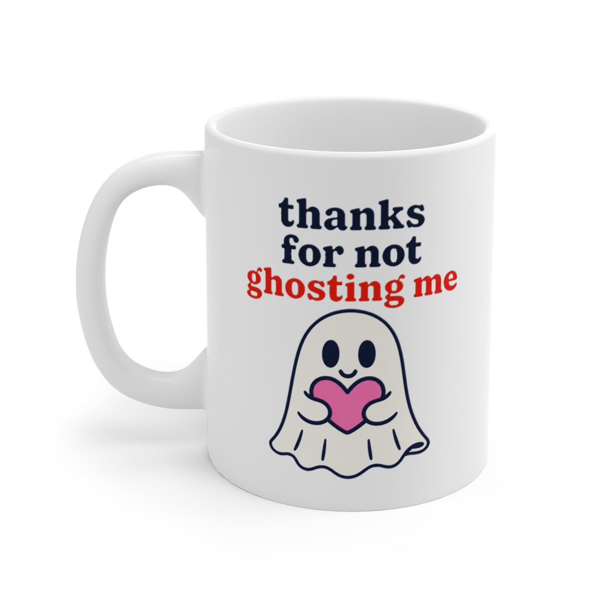 left view of the mug