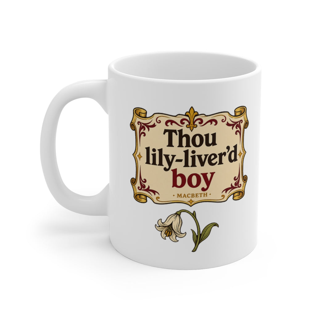 left view of the mug