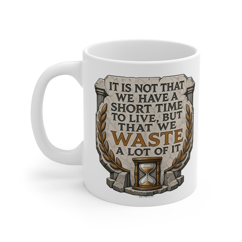 left view of the mug
