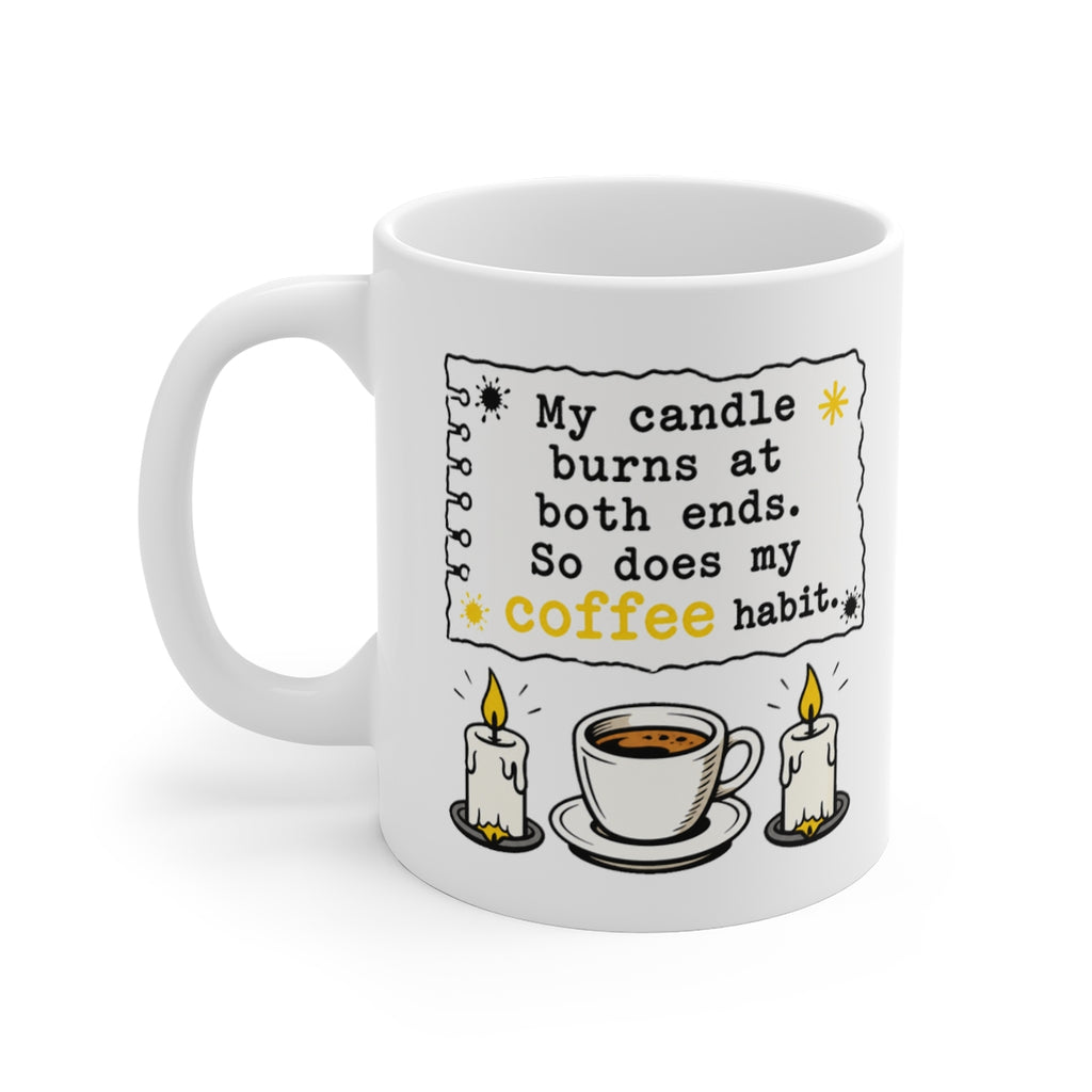 left view of the mug