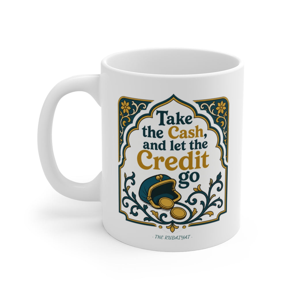 left view of the mug