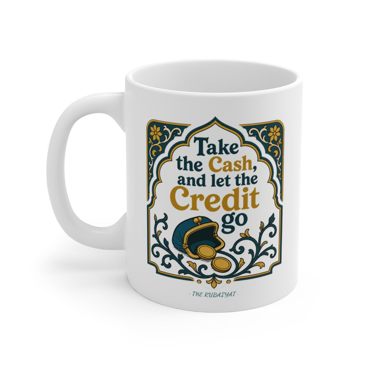 left view of the mug