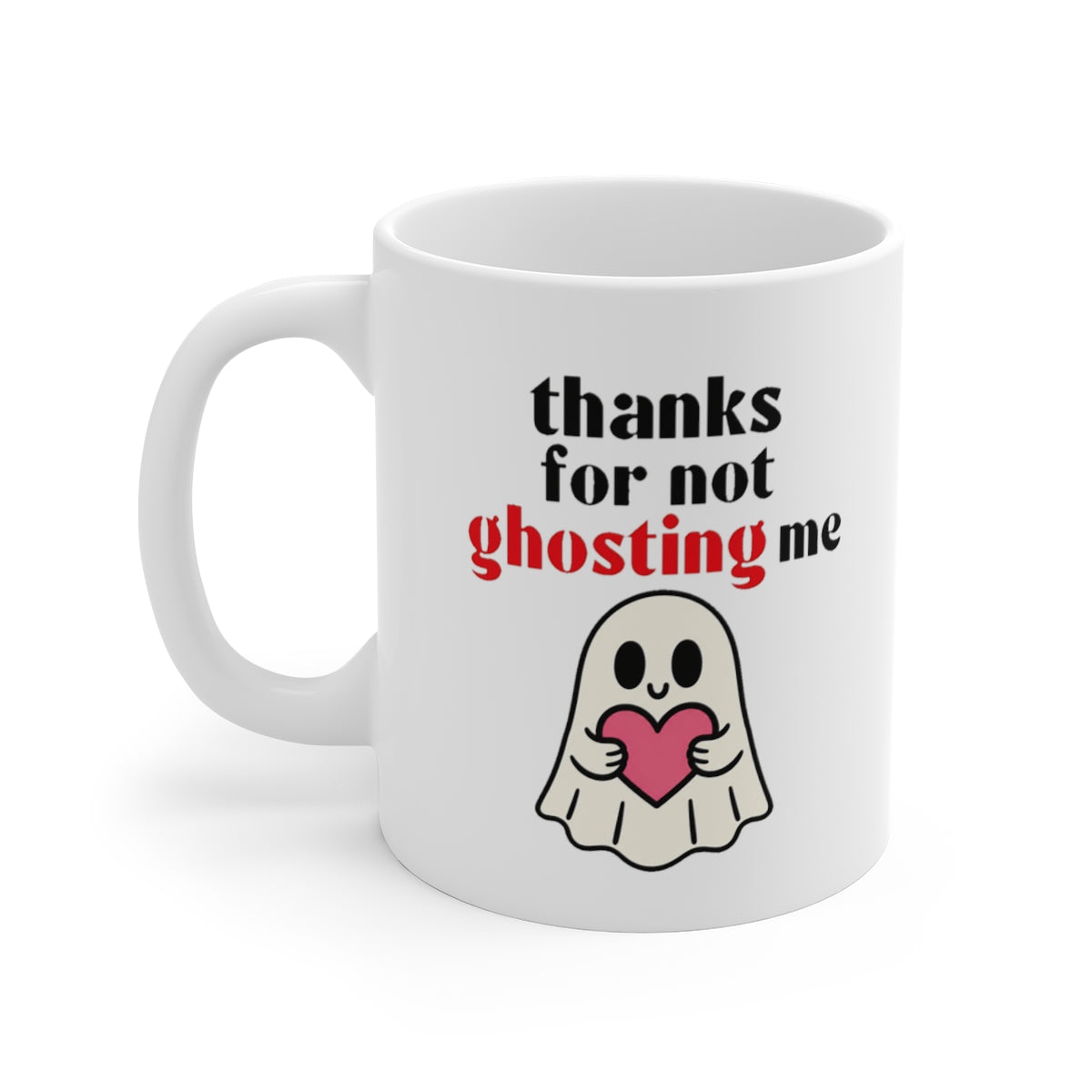 left view of the mug