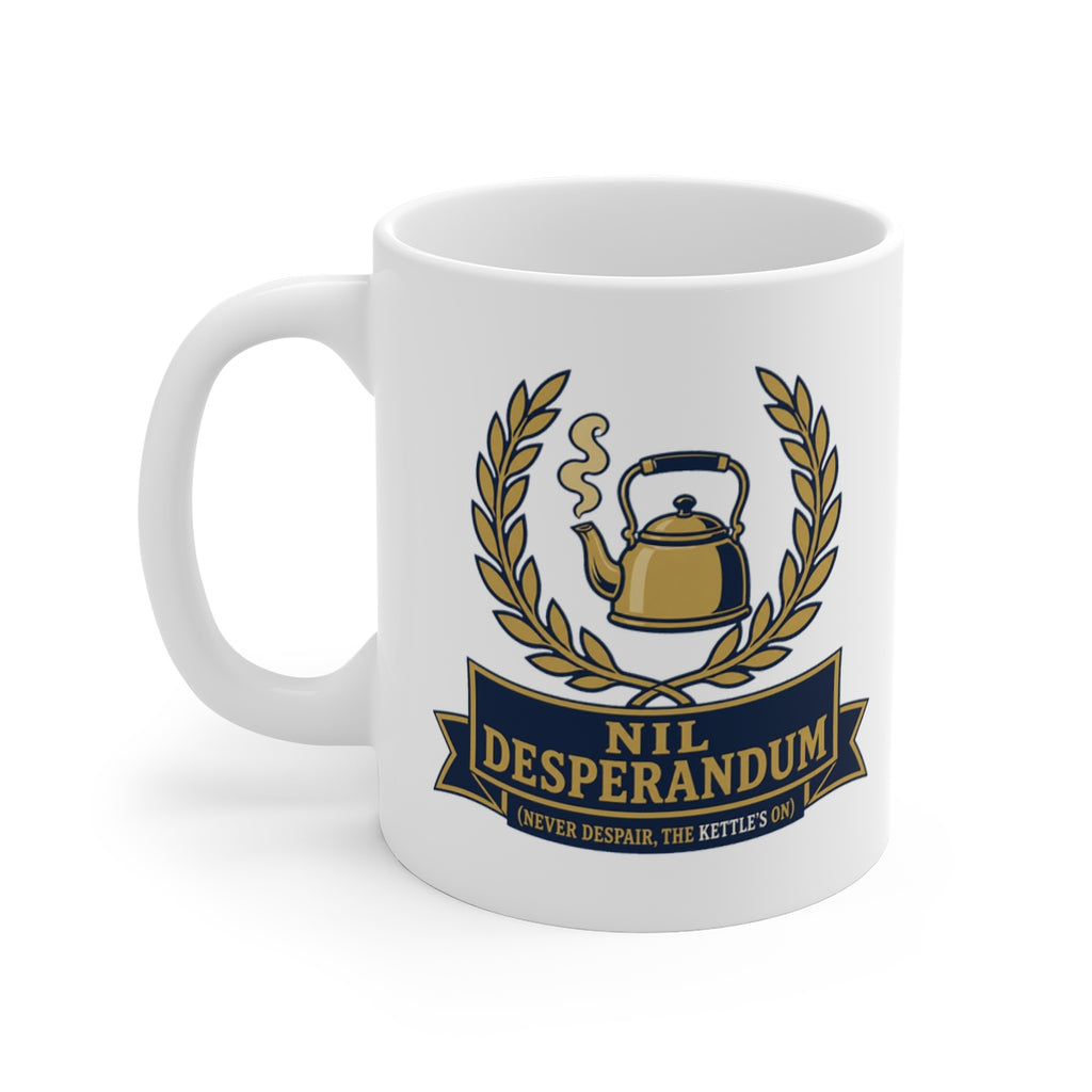 left view of the mug