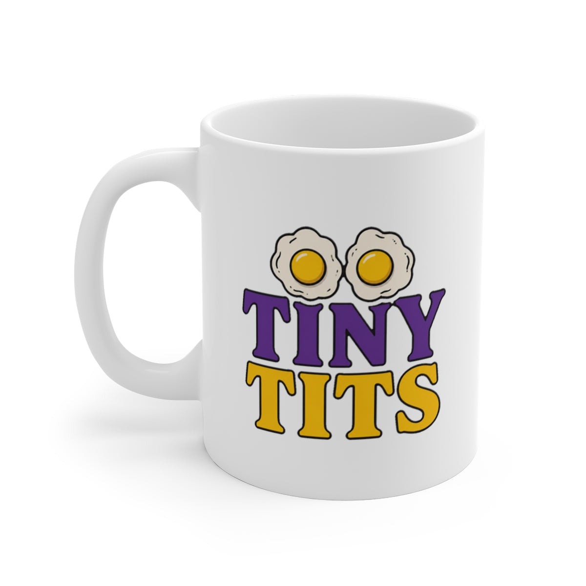 left view of the mug