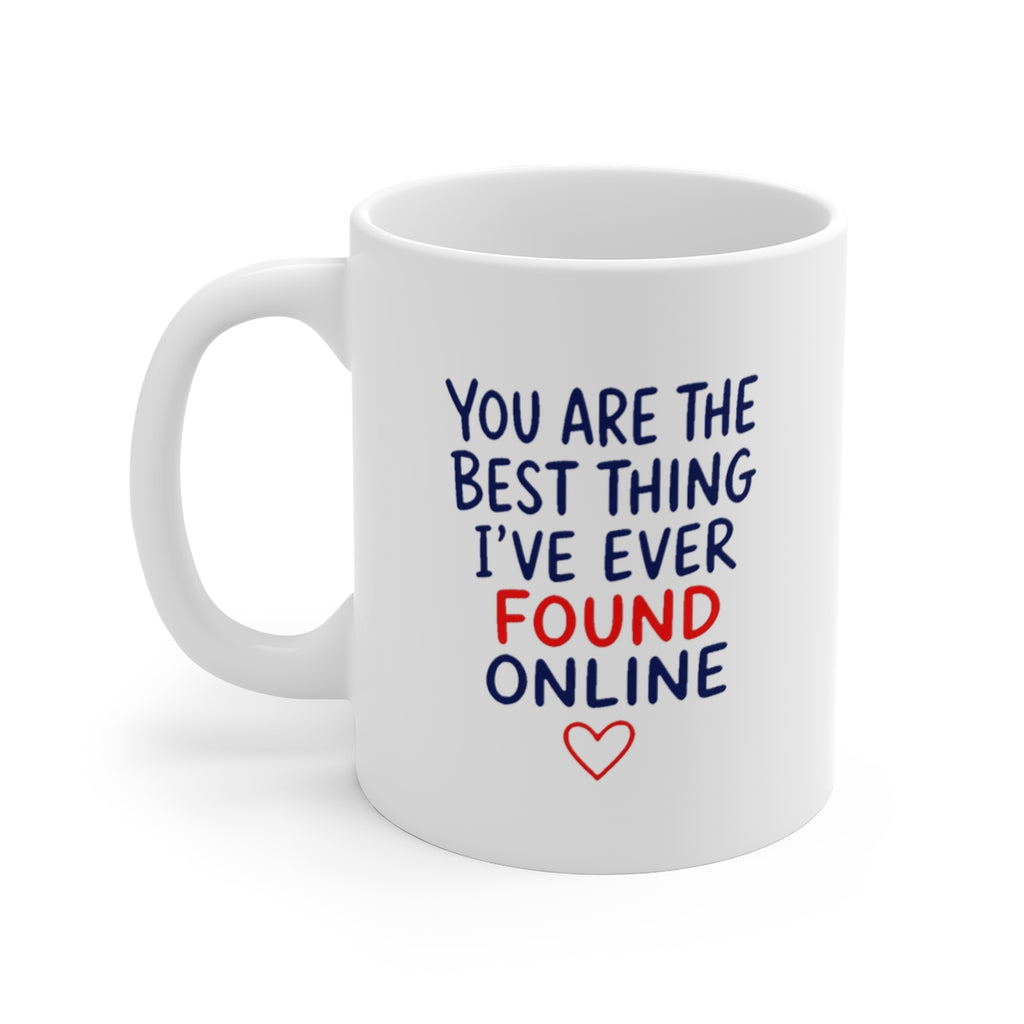 left view of the mug
