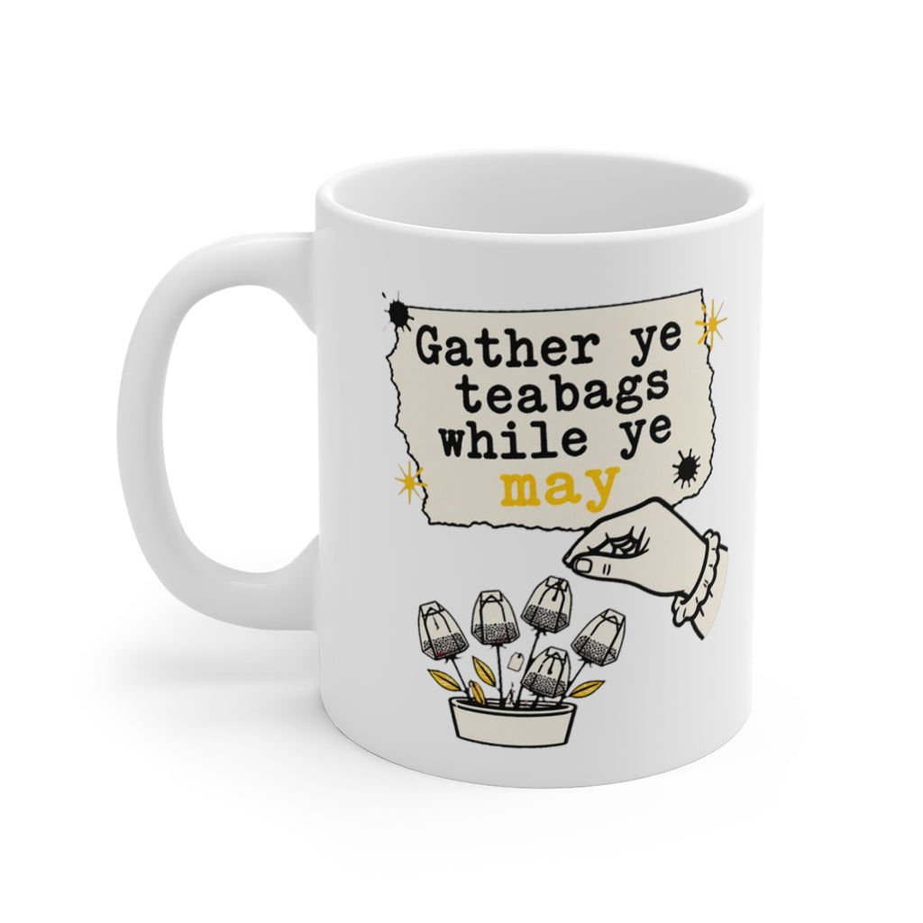 left view of the mug