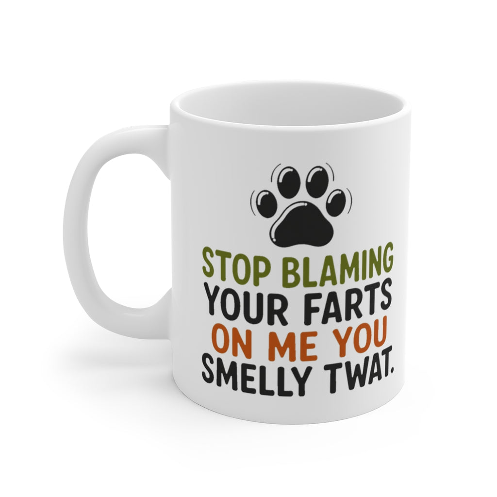 left view of the mug