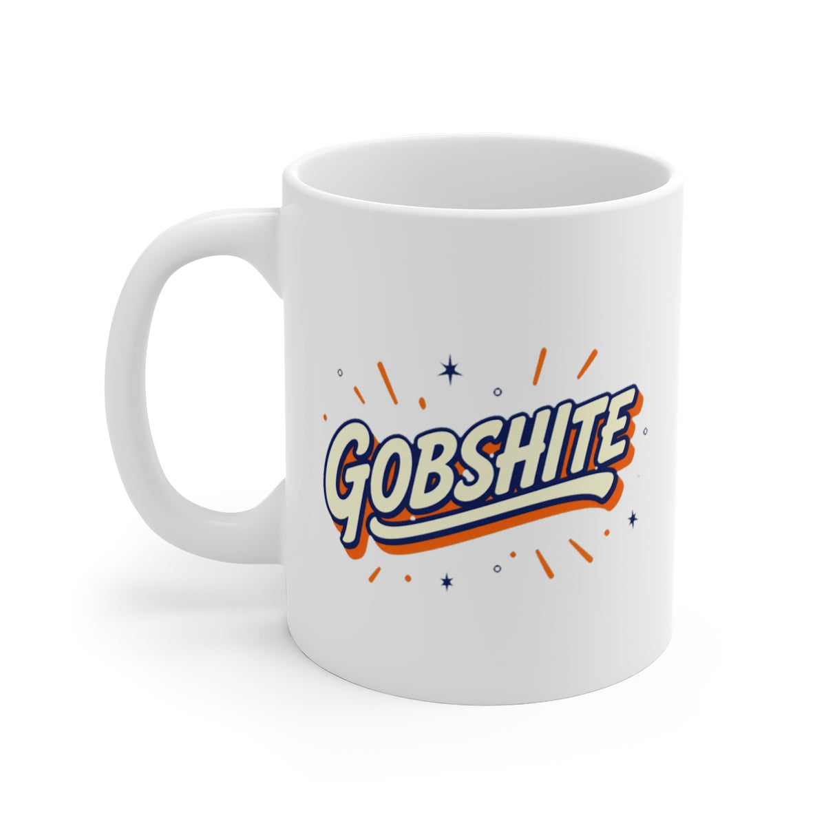 left view of the mug