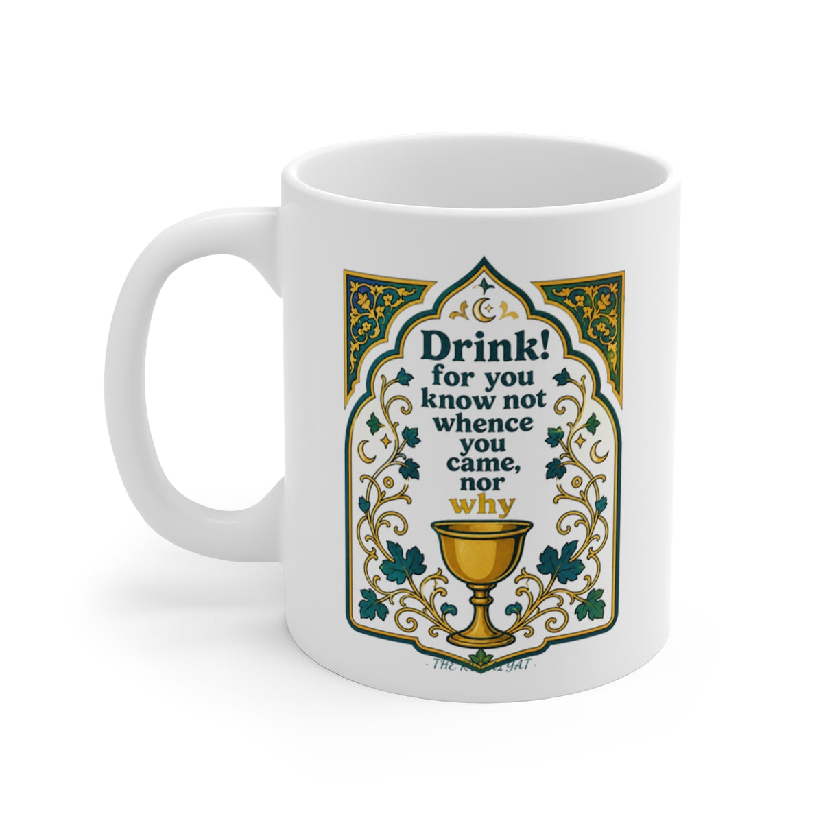 left view of the mug