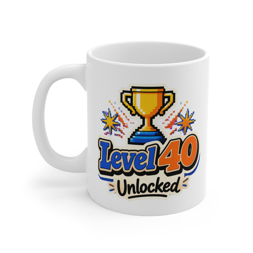 left view of the mug