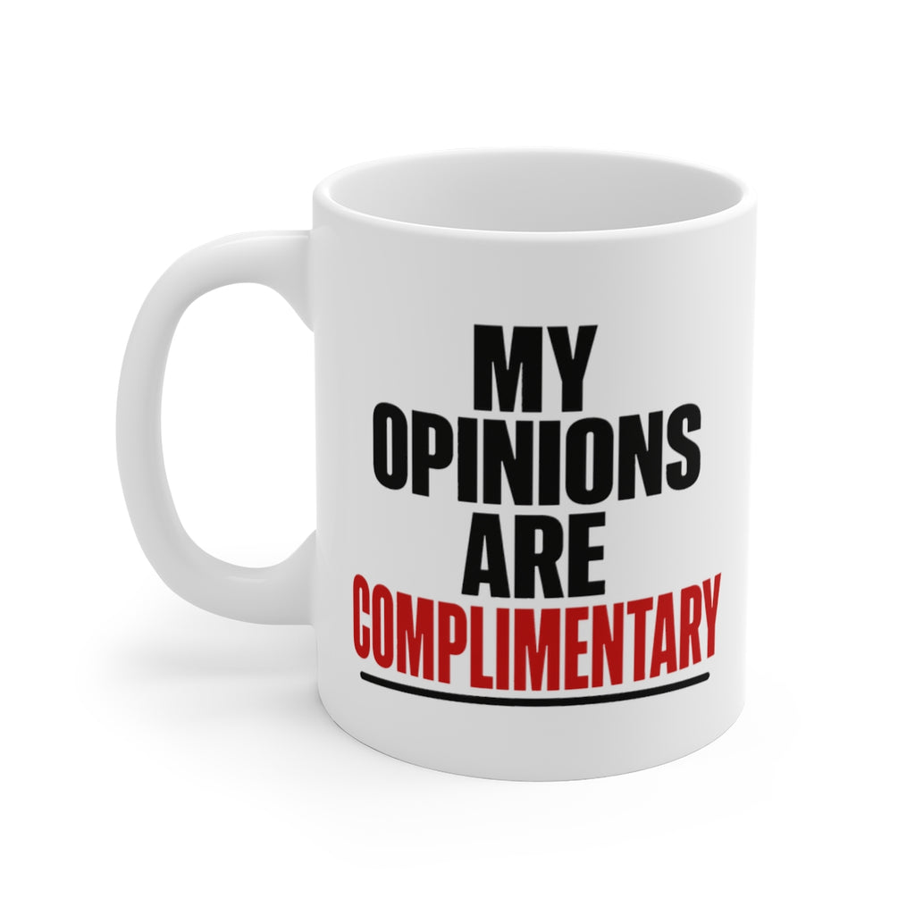 left view of the mug
