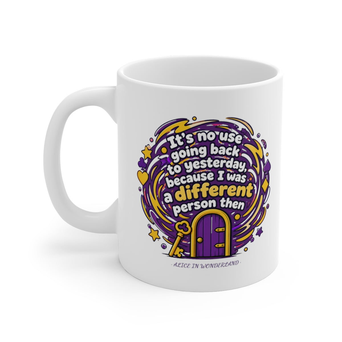 left view of the mug