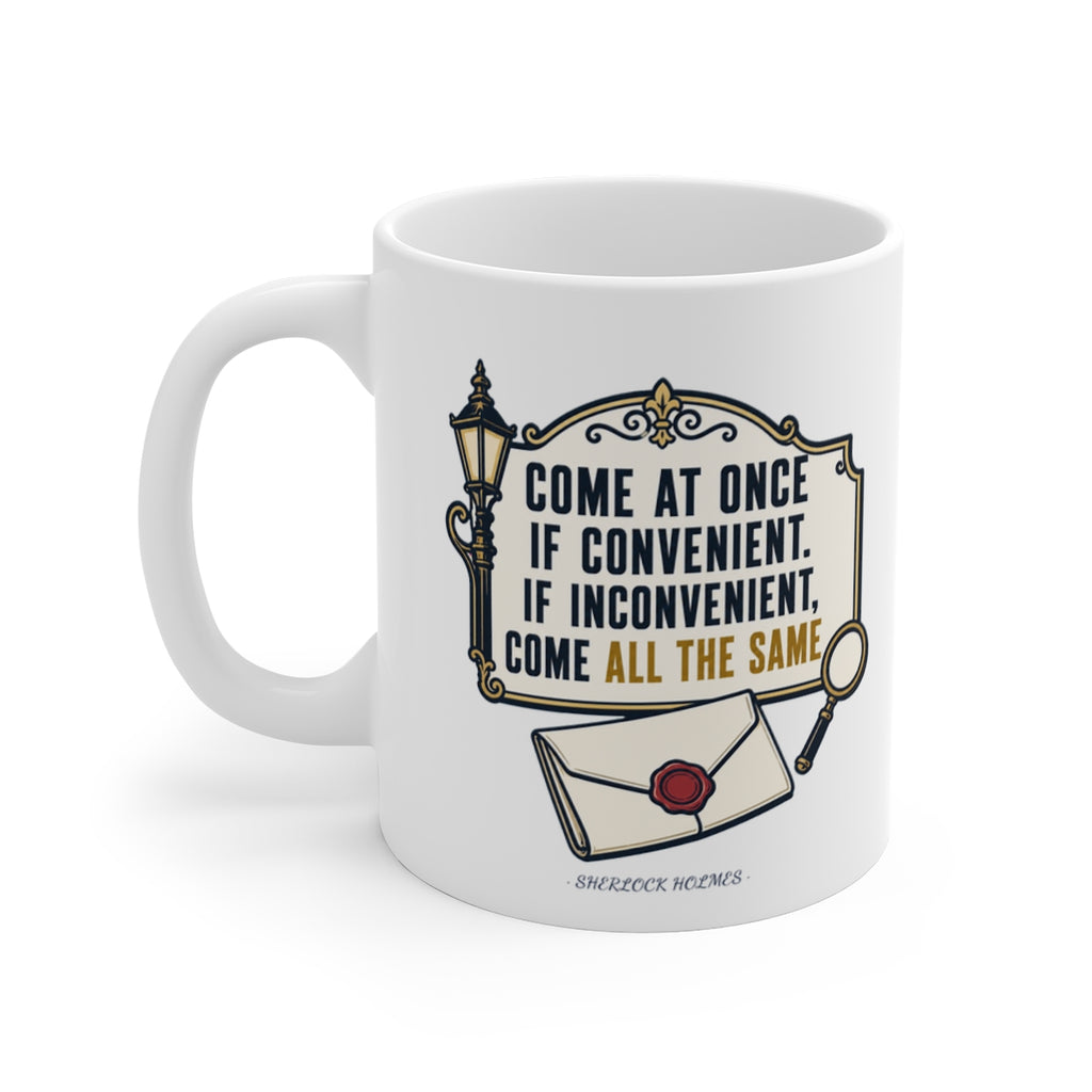 left view of the mug