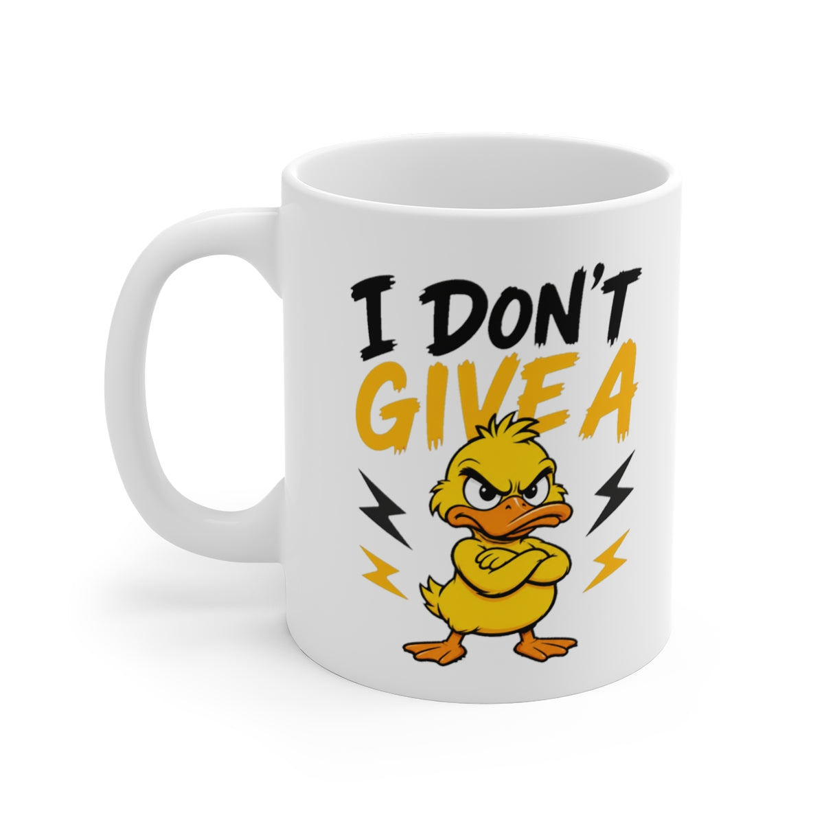 left view of the mug