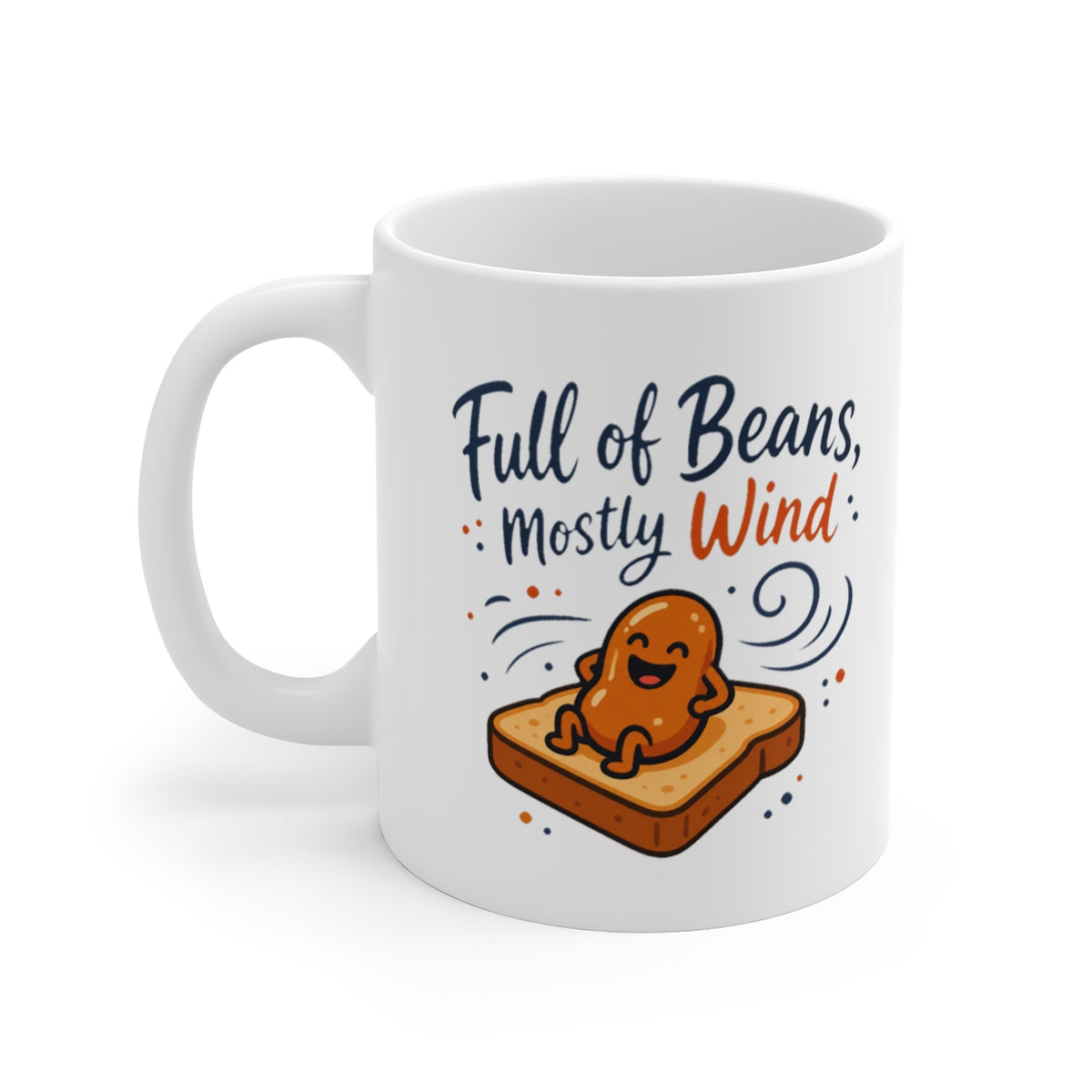 left view of the mug