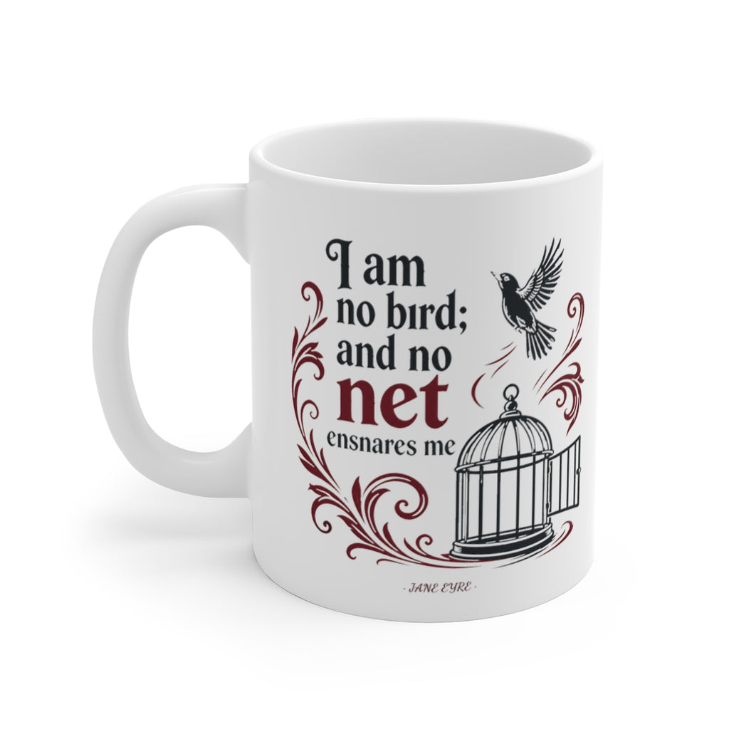 left view of the mug