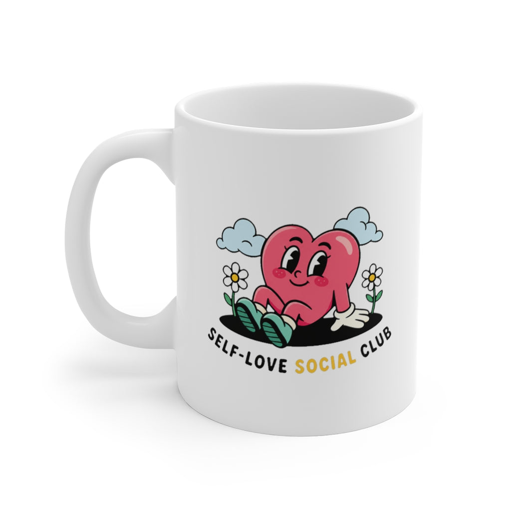 left view of the mug