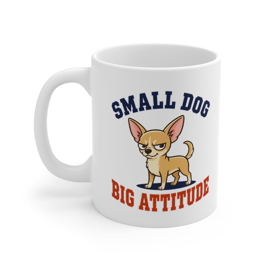 left view of the mug
