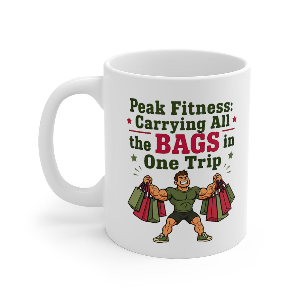 left view of the mug