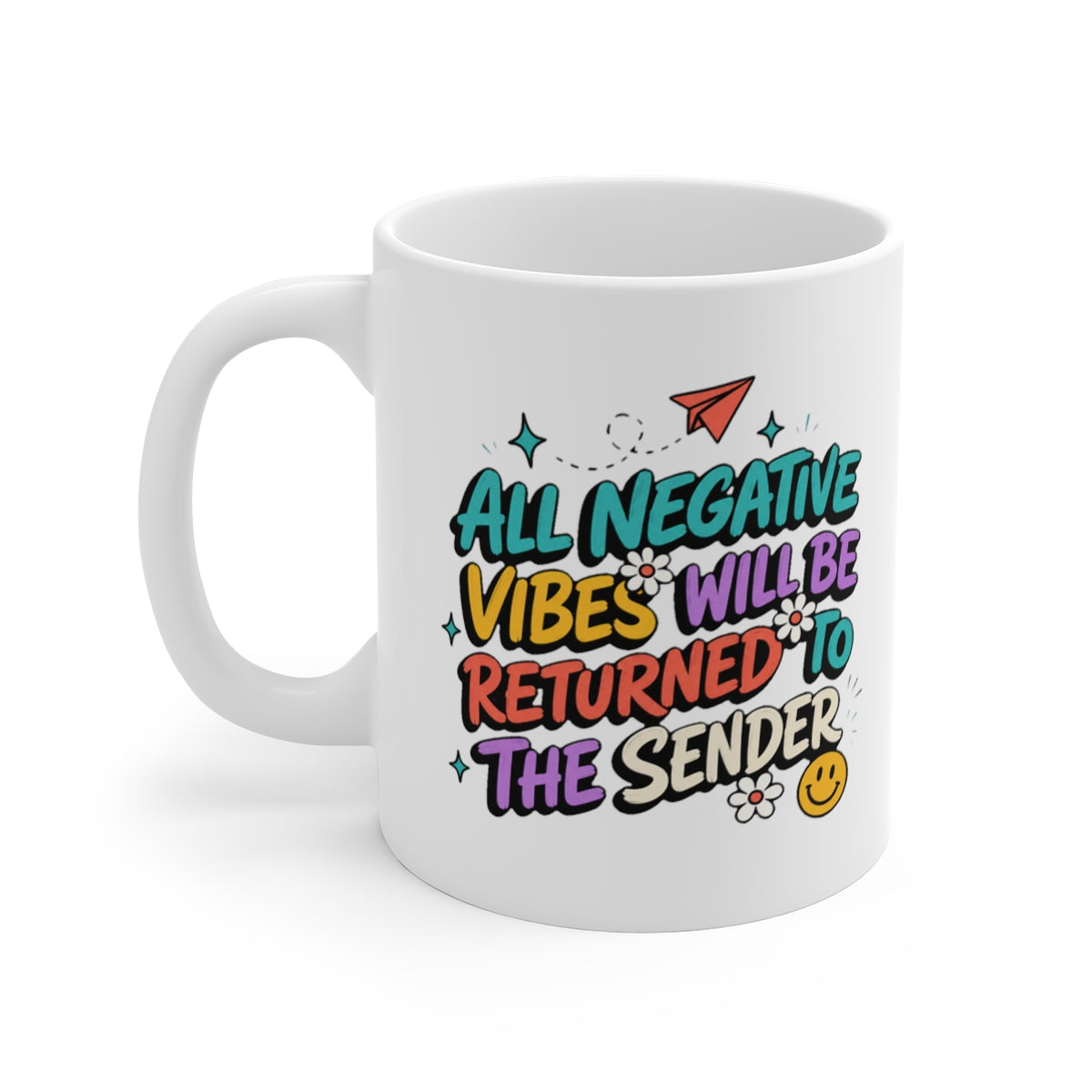 left view of the mug