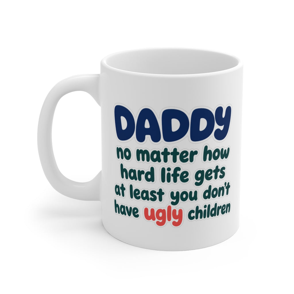 left view of the mug