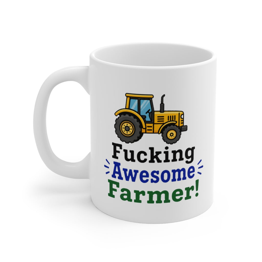 left view of the mug