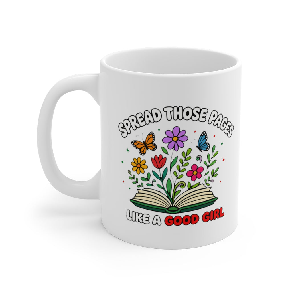 left view of the mug
