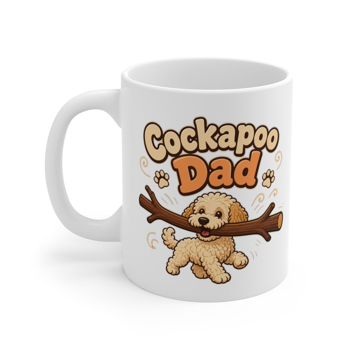 left view of the mug