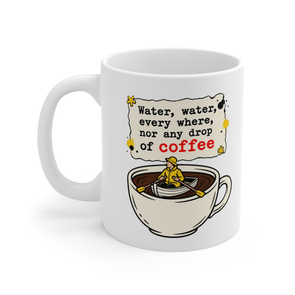 left view of the mug
