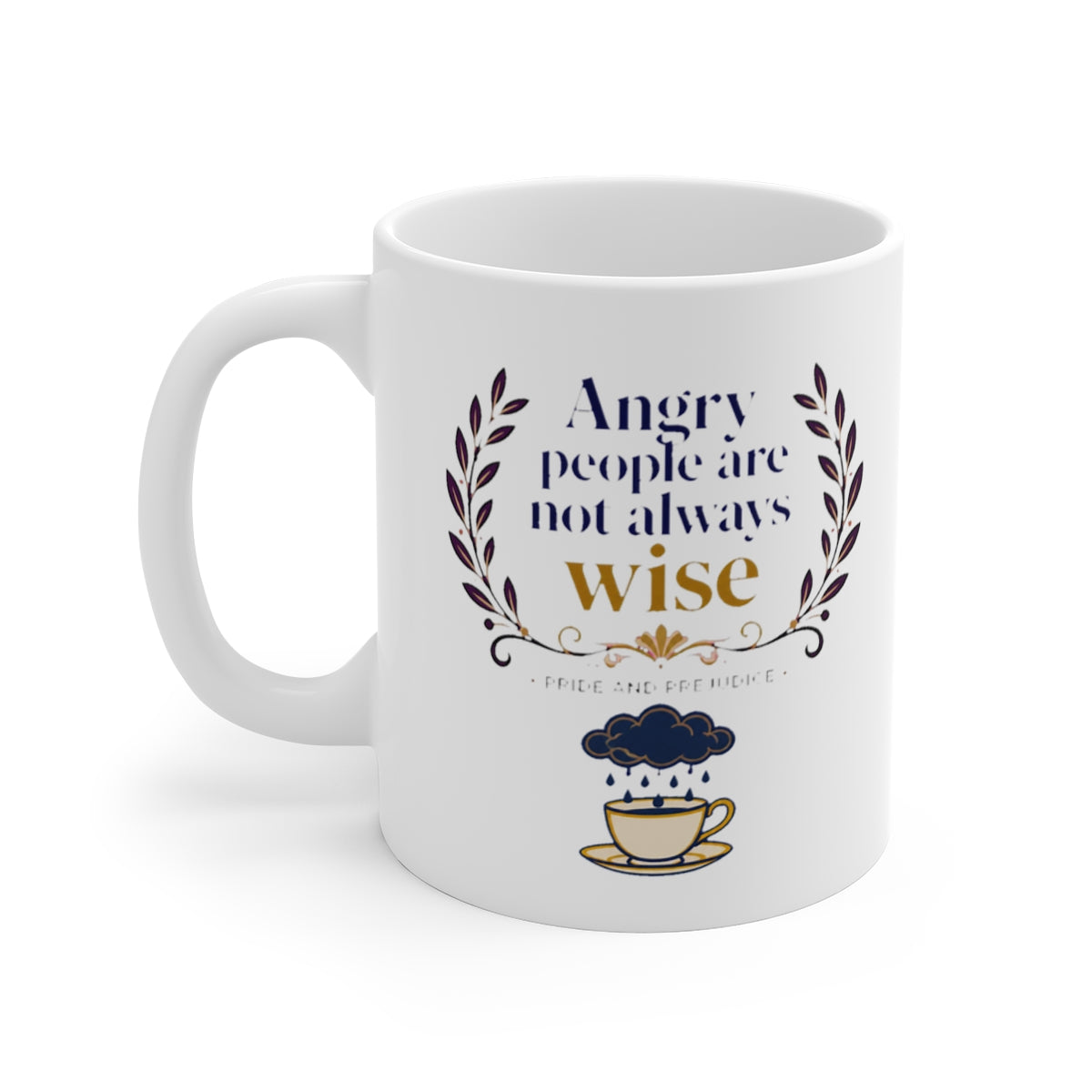 left view of the mug