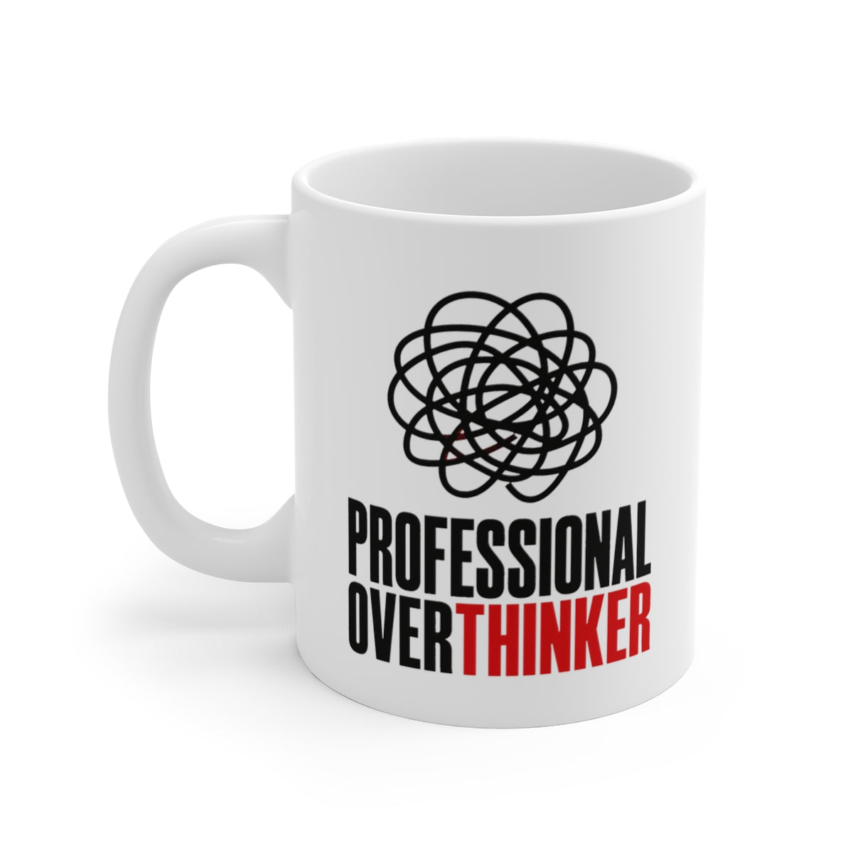 left view of the mug