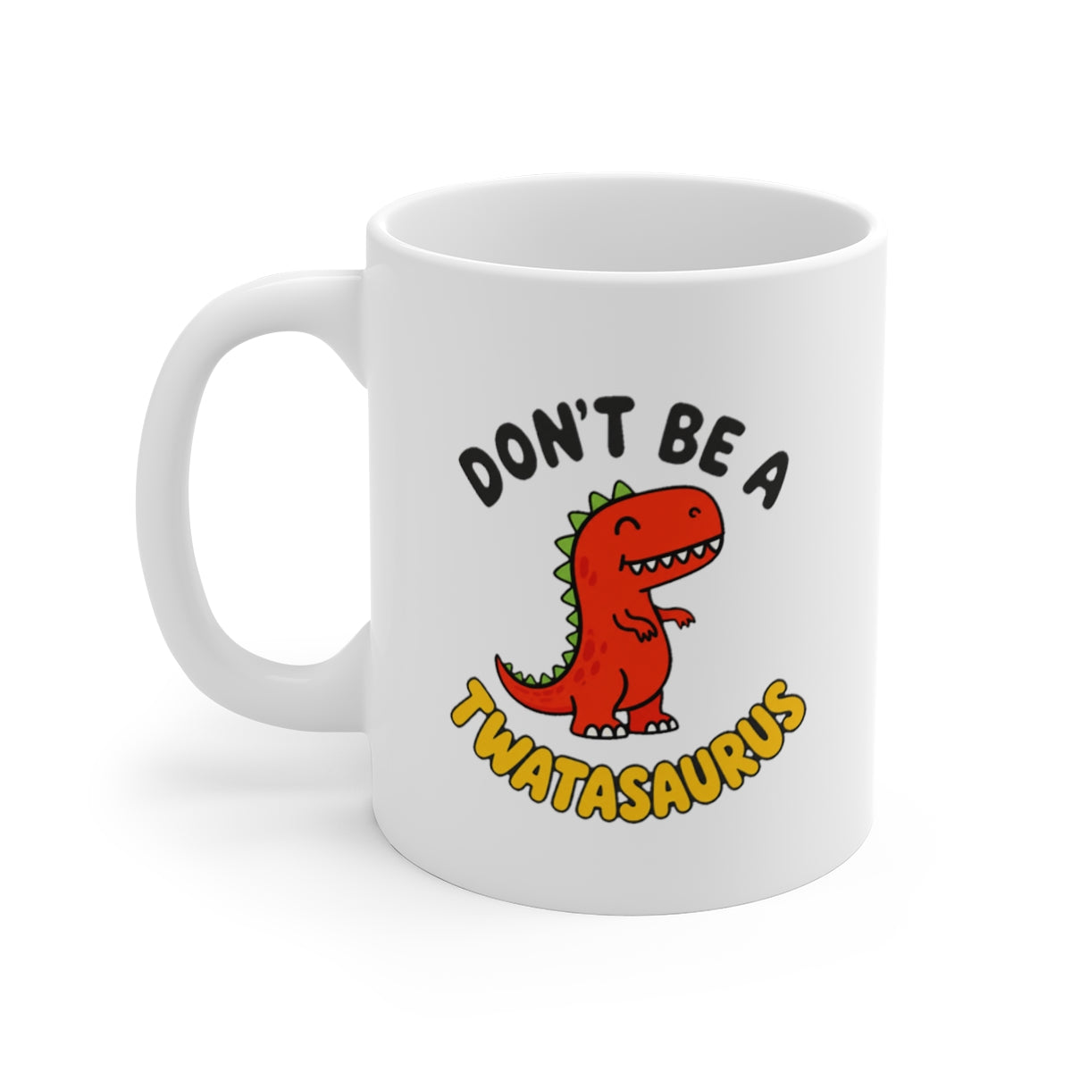 left view of the mug