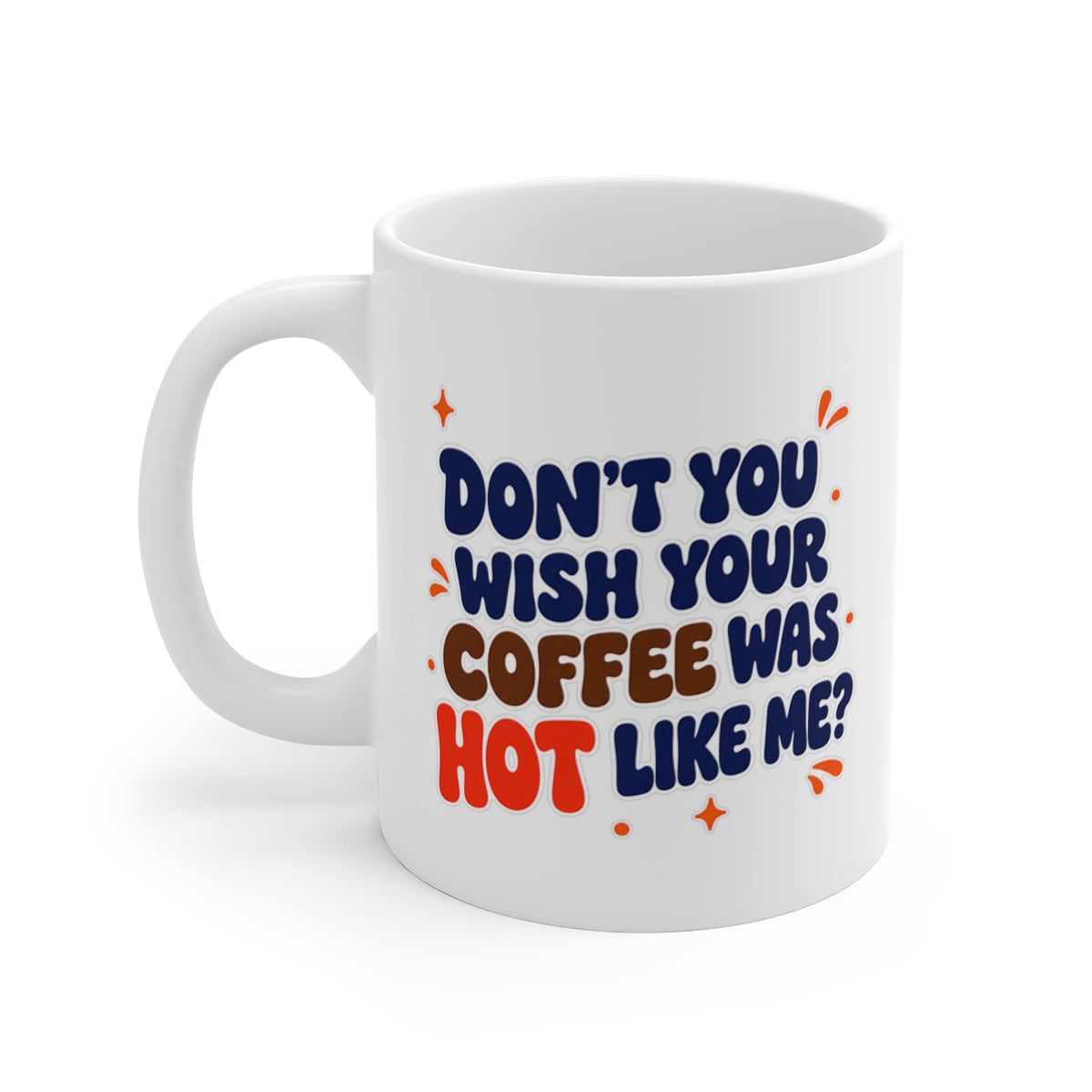 left view of the mug