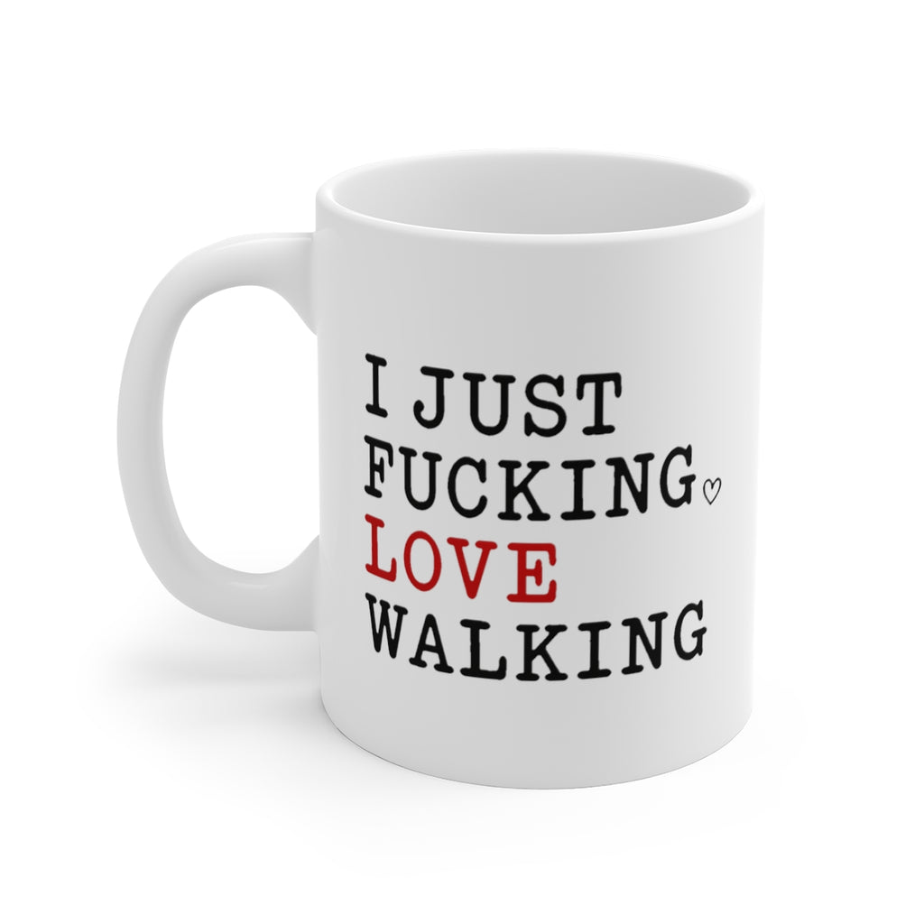 left view of the mug