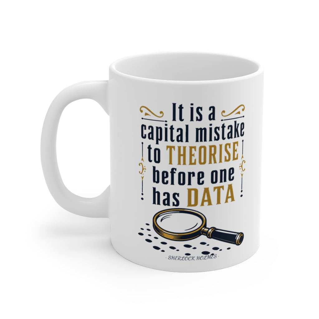 left view of the mug