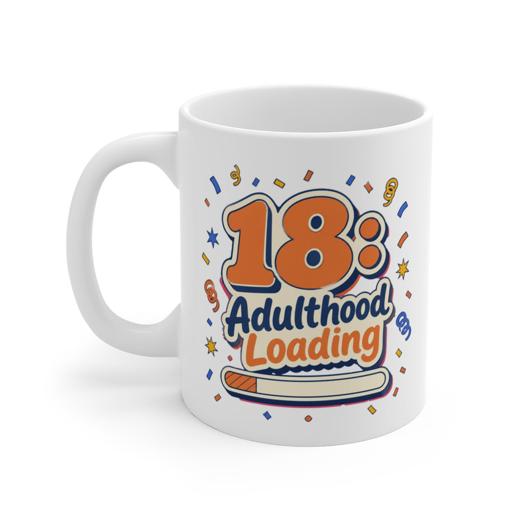 left view of the mug
