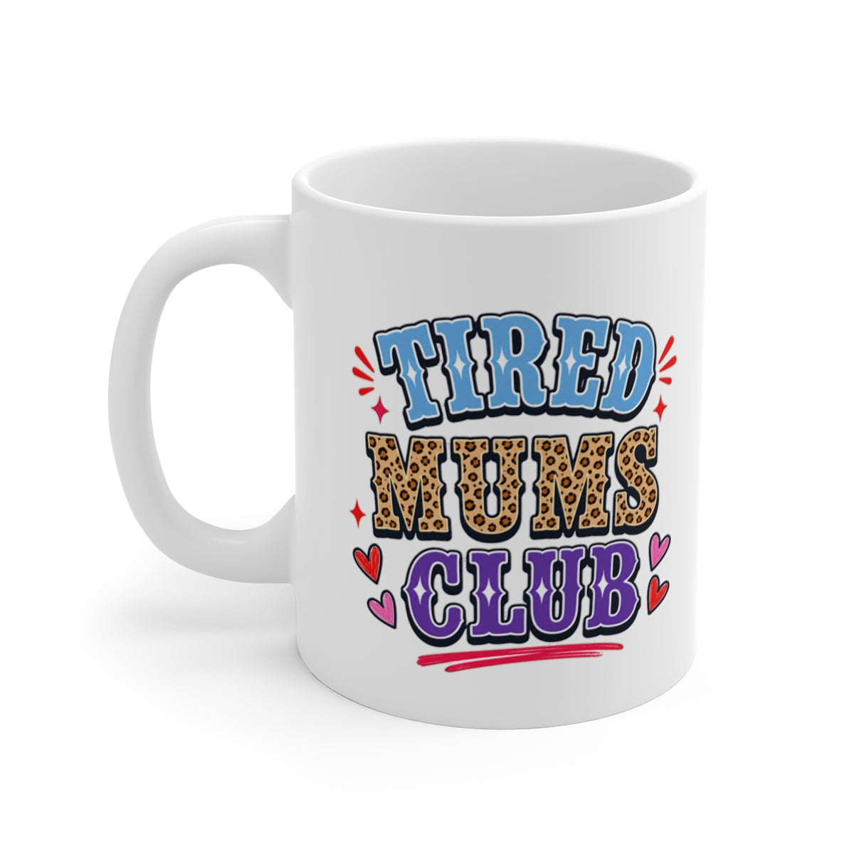 left view of the mug